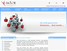 Tablet Screenshot of isclor.com